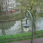 Historic Canal House In Green Residential Area