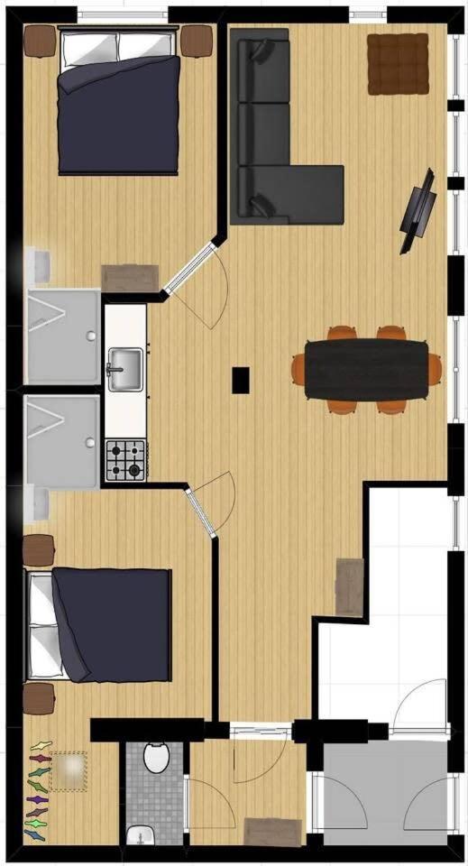 Lovely 4p-apt Near Canals - Centre Apartamento *