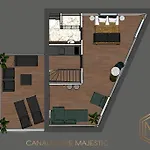 Cosy Penthouse With Rooftop Canalhouse-Majestic