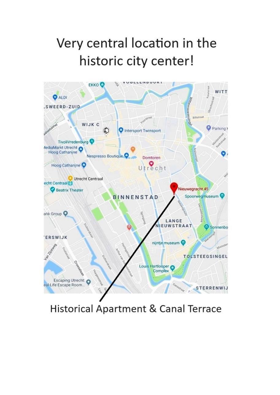 Appartement Large Historical & Canal Terrace *